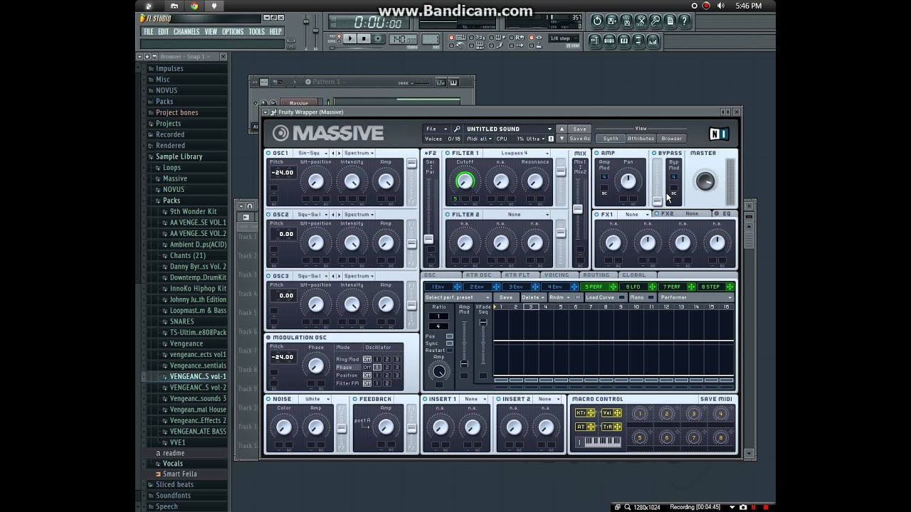 NI Massive - Deep Sub Bass (Tutorial) by NOVUS