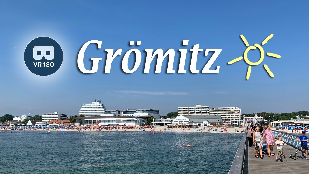 Grömitz - Ostsee - Lübecker Bucht (3D 180 VR)