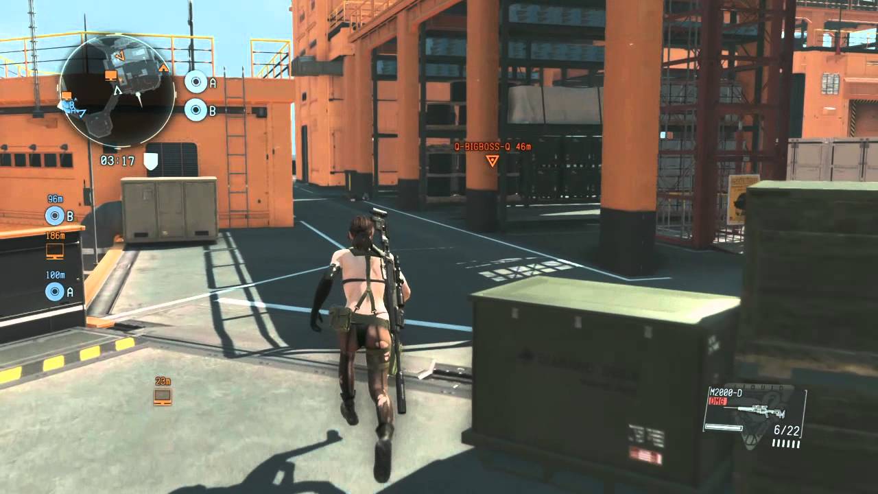 Mgo Quiet Gameplay