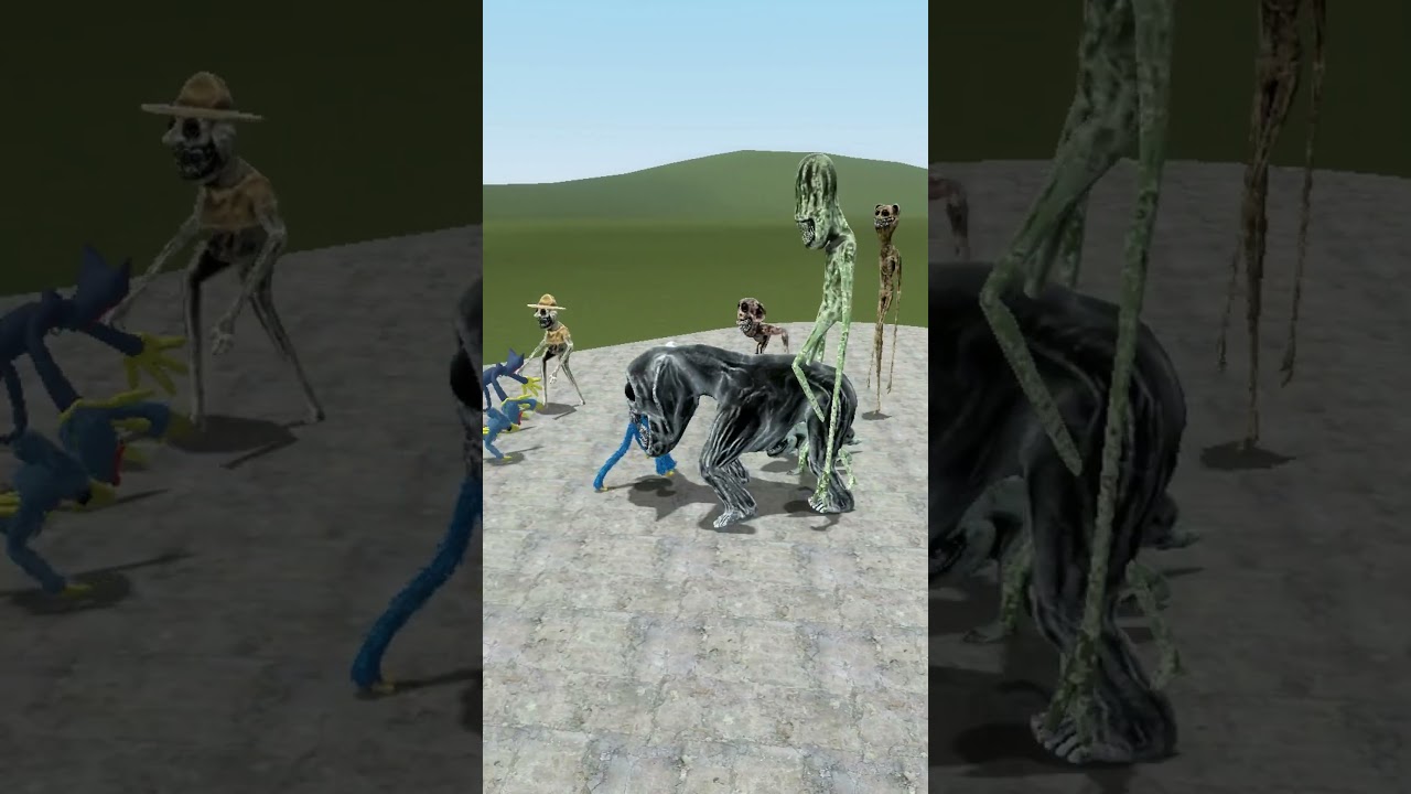 Huggy Wuggy VS Zoonomaly  #huggywuggy #zoonomaly #gmod