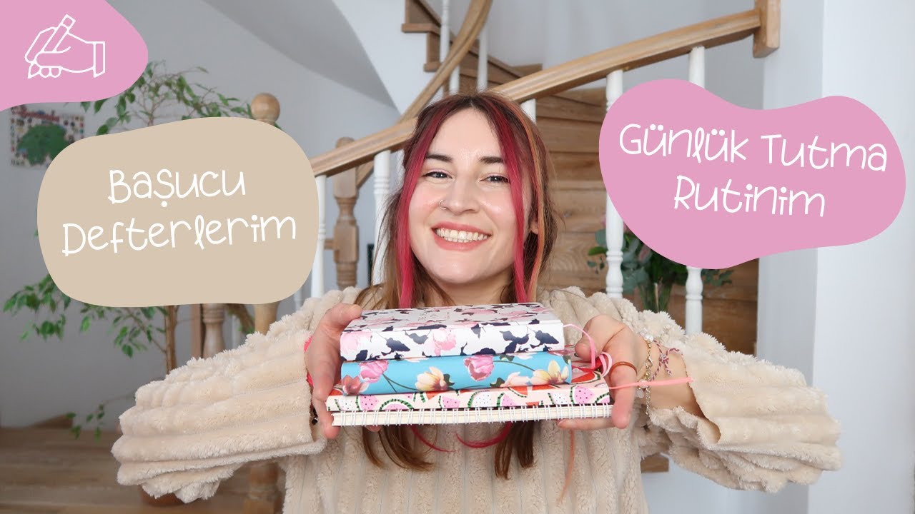 Baş ucu Defterlerim ve Günlük Tutma Rutinim ✍🏻