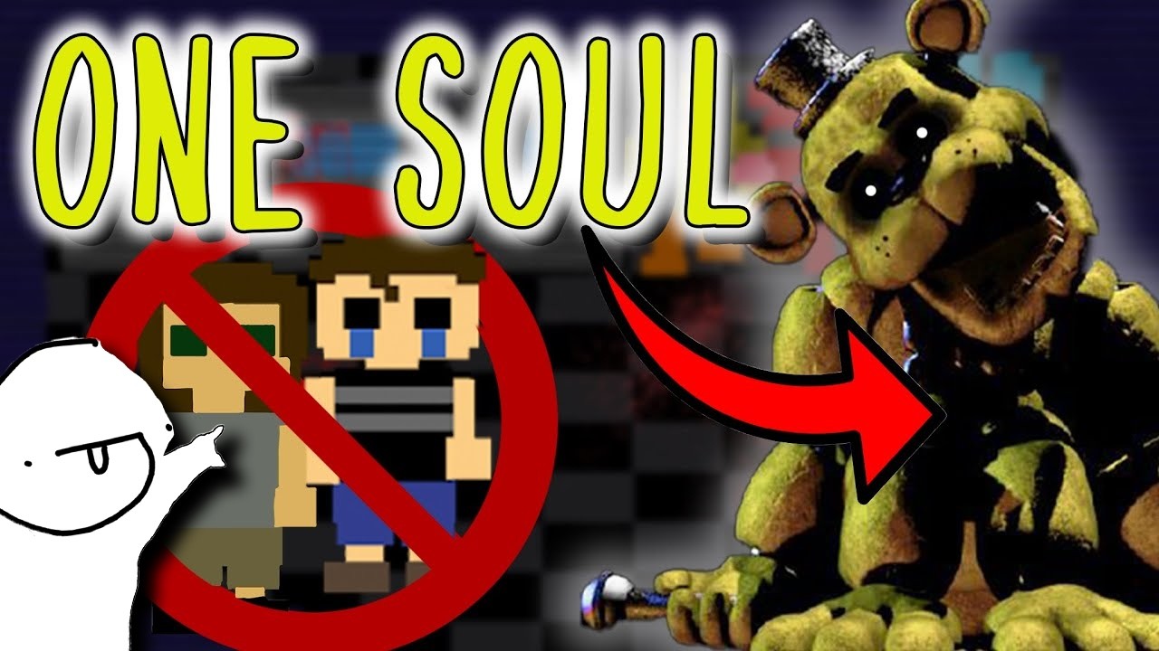Golden Freddy's Suit Only has One Soul | FNAF Lore Theory