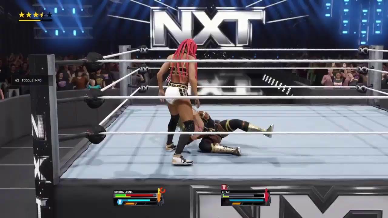 6 women competing for number one contender for women north American champion