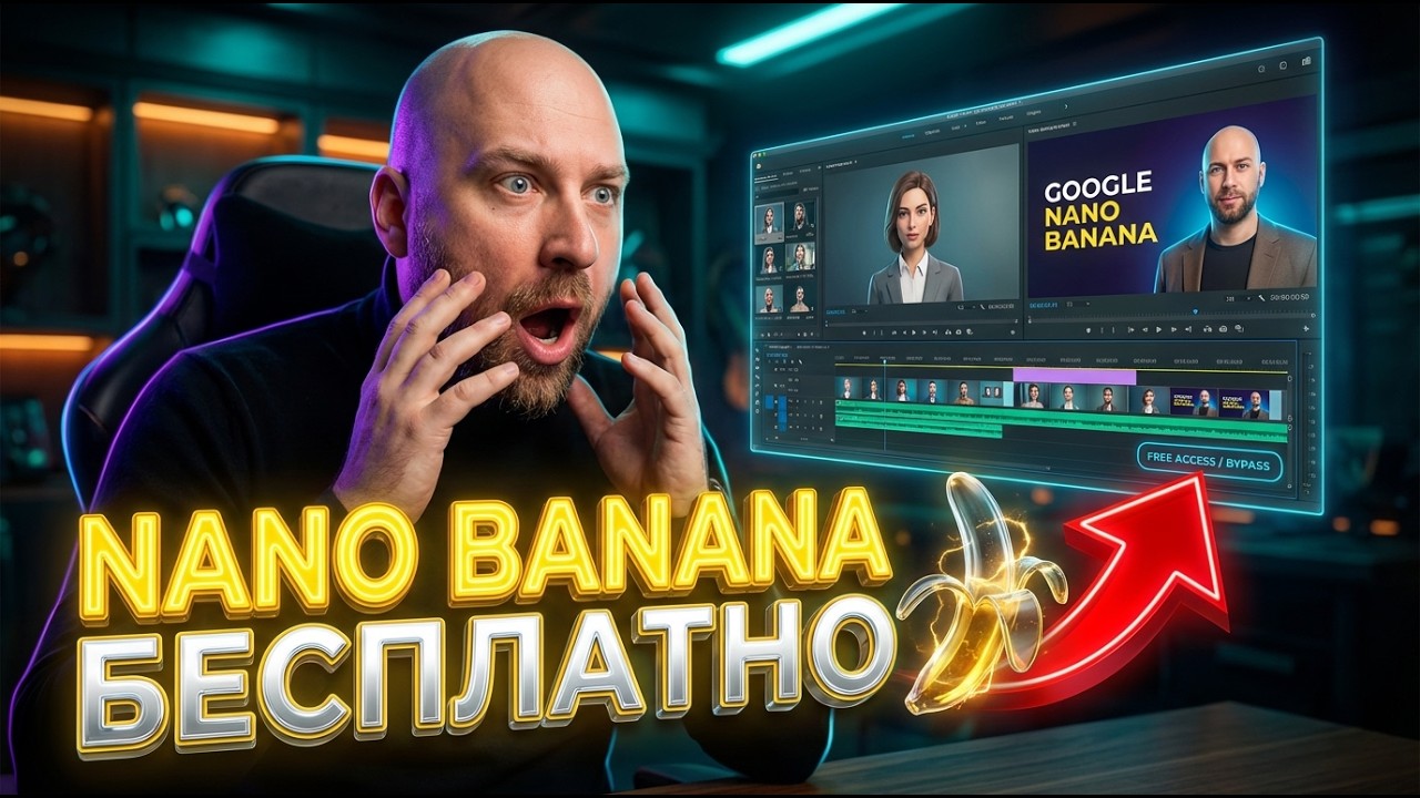 Как использовать Nano Banana 2 и Pro БЕСПЛАТНО: [Разбор Ошибок]