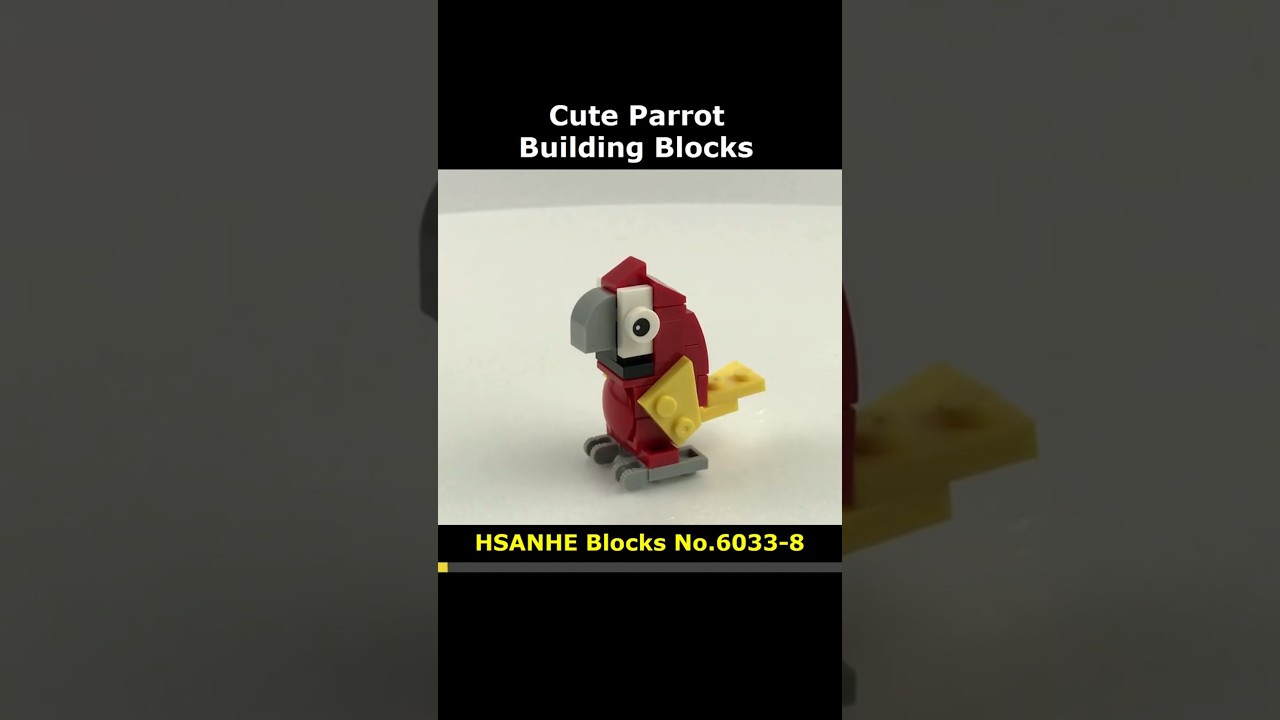 Parrot No.6033-8 Blocks Preview 