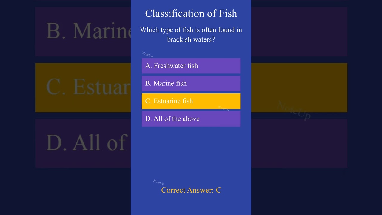 Classification of Fish (part-7)