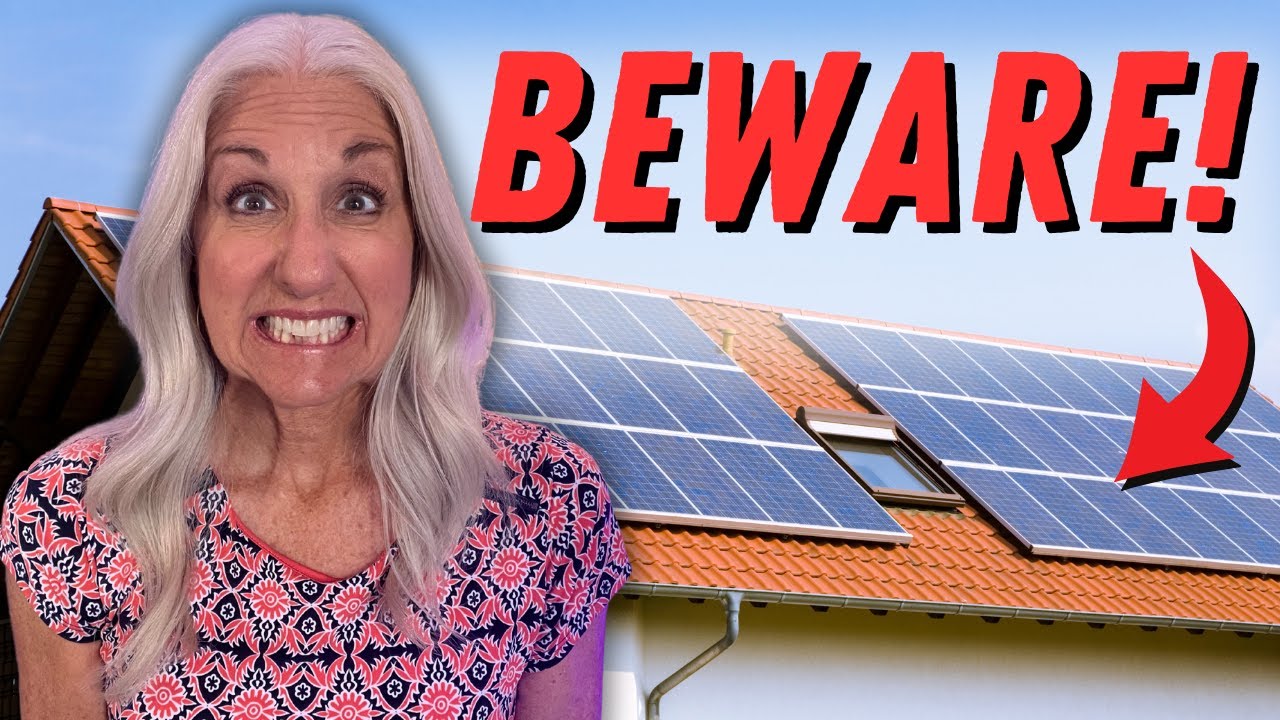 DON'T BUY A HOME WITH SOLAR PANELS!
