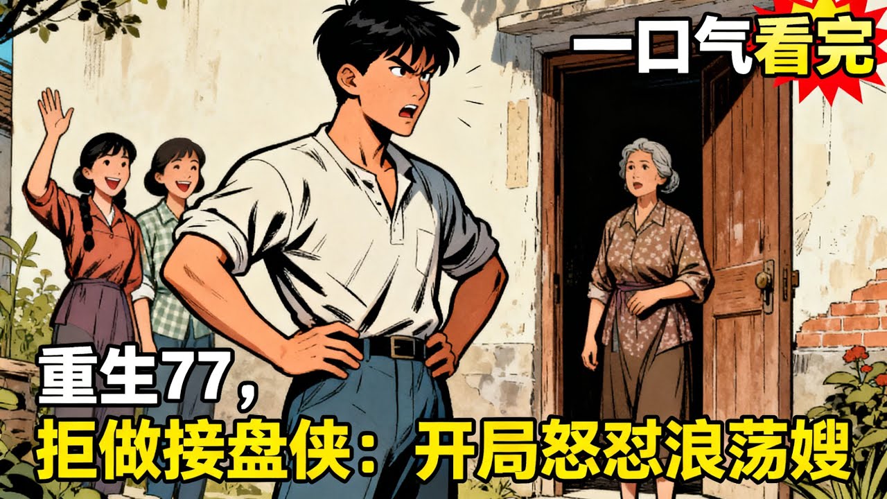 【完结】《重生77，拒做接盤俠：開局怒懟浪蕩嫂》一睜眼回到1977，被村裏寡婦堵門逼我當接盤俠，我反手把她轟出門！轉頭迎回娃娃親知青，帶她開荒種田奔小康。#小說#年代文#種田#小說推薦#漫畫
