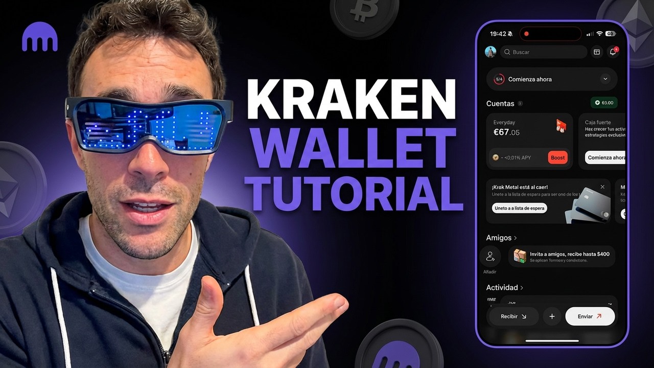 Todo lo que Necesitas Saber de Kraken Wallet ✅ Kraken Wallet Tutorial 2026