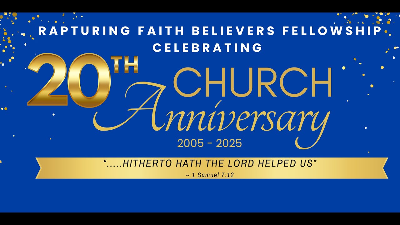 RFBF 20th Anniversary Camp - Vision Brings Identity part 3, Pastor Hannes Van Wyk