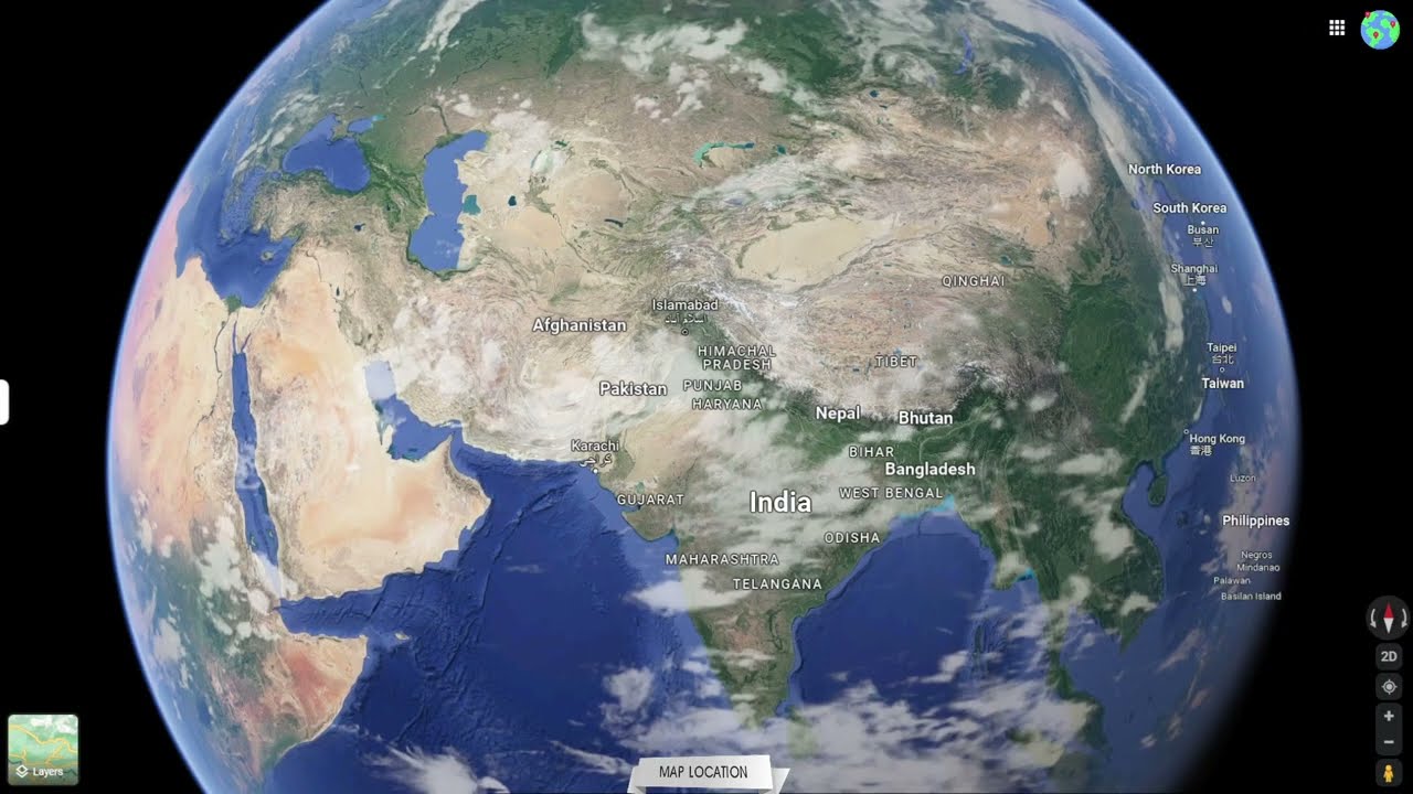 Where on the map - Nepal