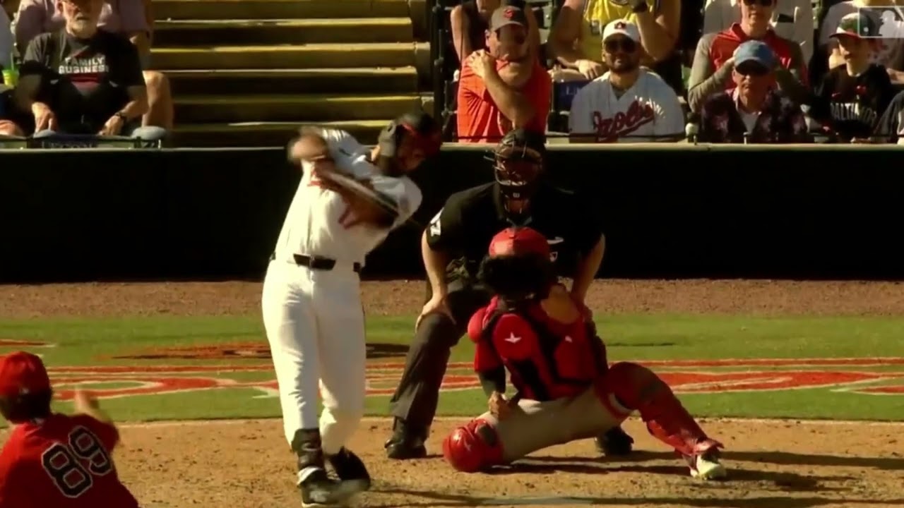 Colton Cowser Slow Motion Swing