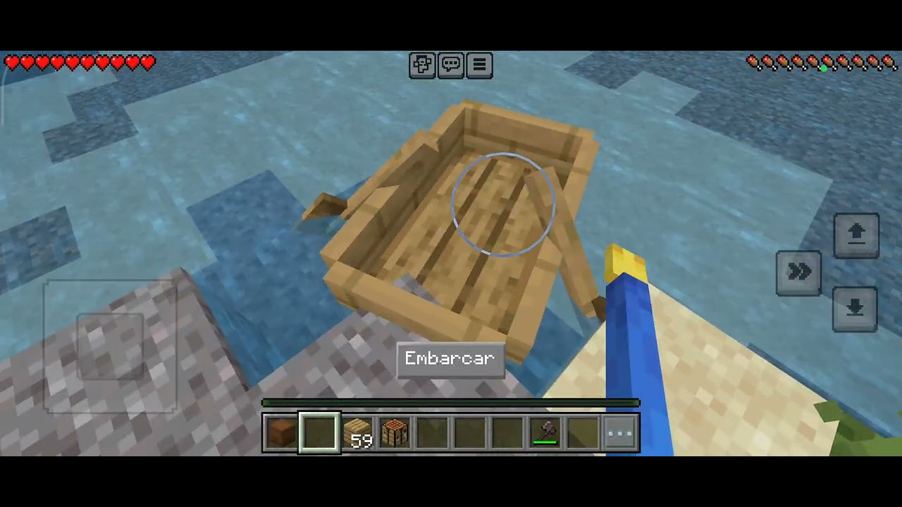 Eu e meu amigo jogando Minecraft 😃