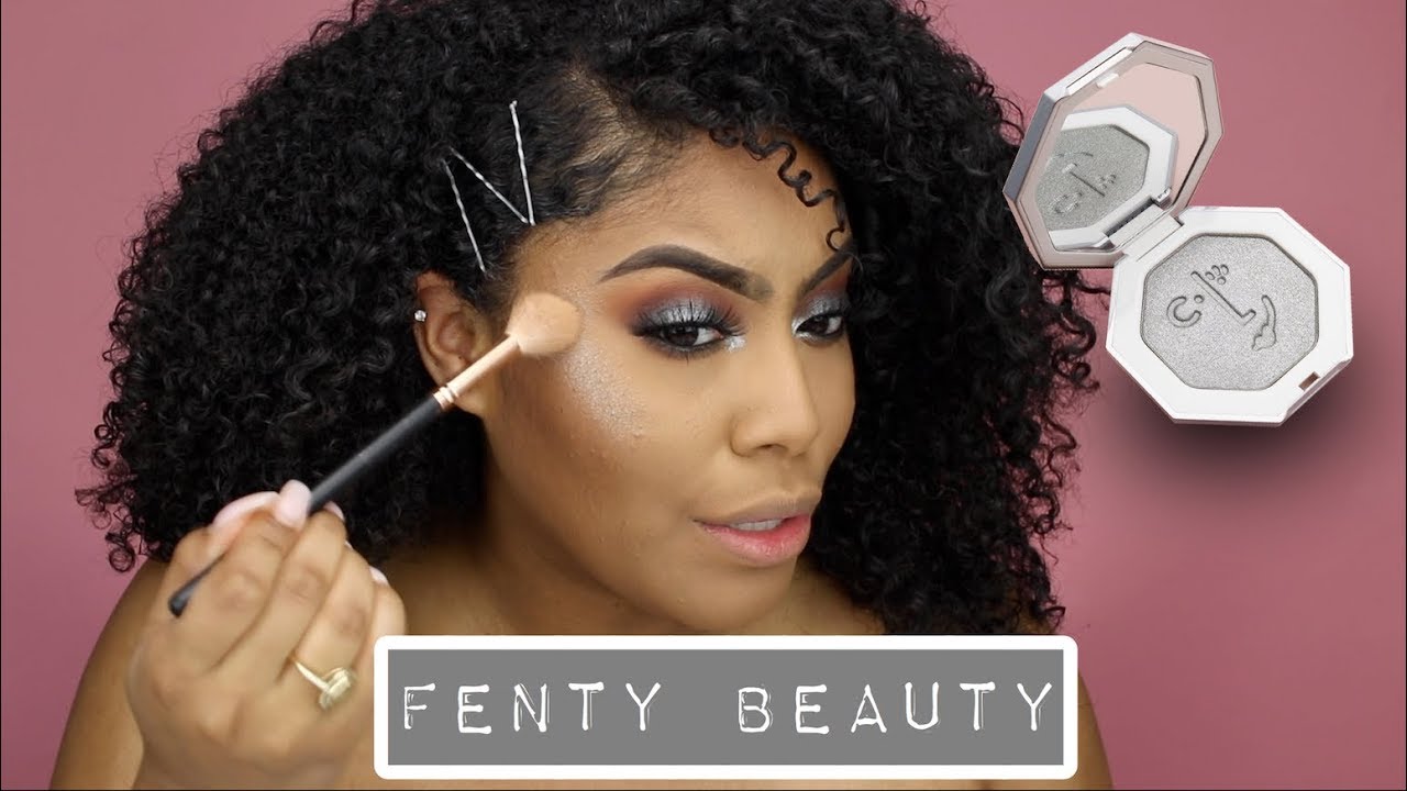 FULL FACE FENTY BEAUTY | DIAMOND BALL-OUT | SMOKEY EYE