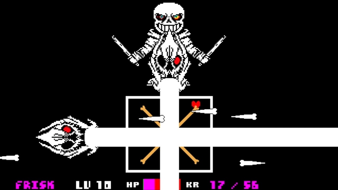 Other version Dusttrust Sans battle! [Demo,undertale fangame]