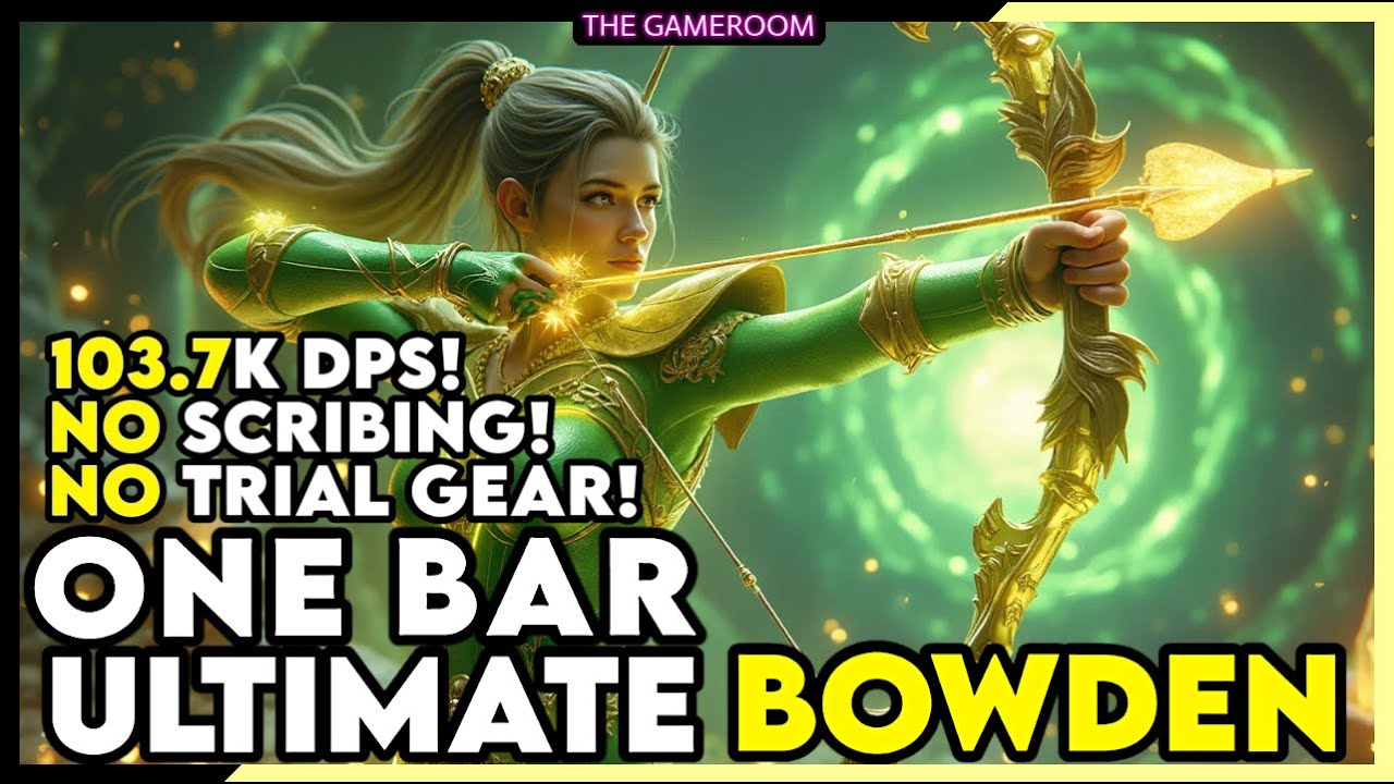 ONE BAR BOW WARDEN - ESO U45!