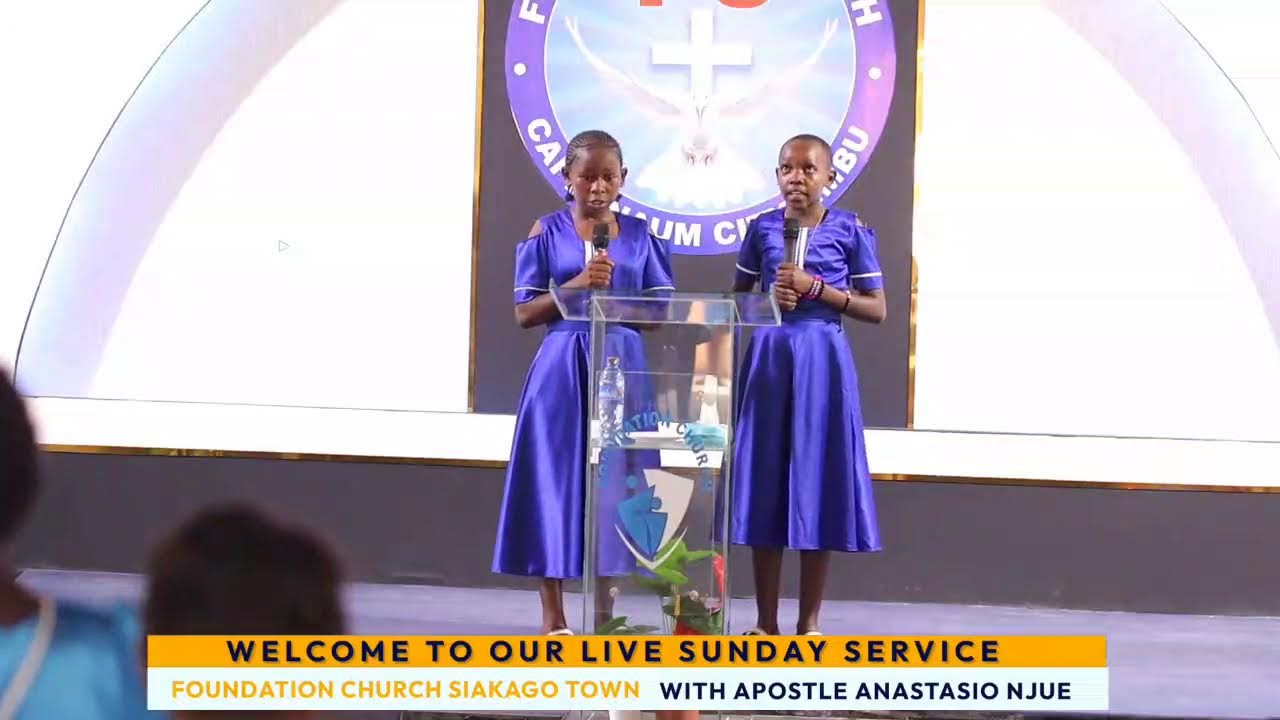 Welcome to our main Sunday service Foundation Church Siakago Town