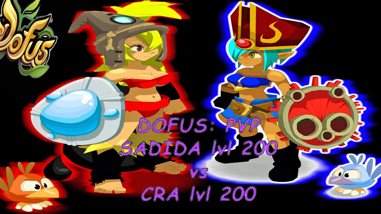 Dofus PvP Sadida lvl 200 Vs Cra lvl 200