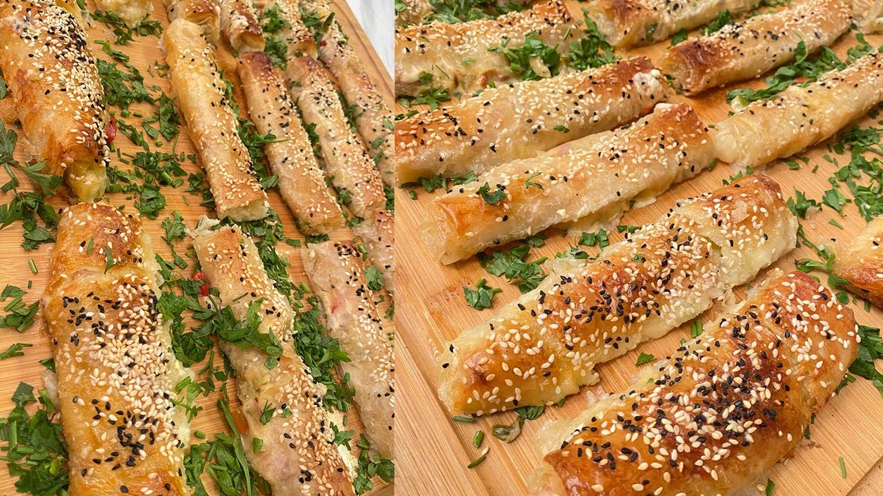 طريقة عمل رولات الجلاش بالجبنة | العزومة مع الشيف فاطمة أبو حاتي