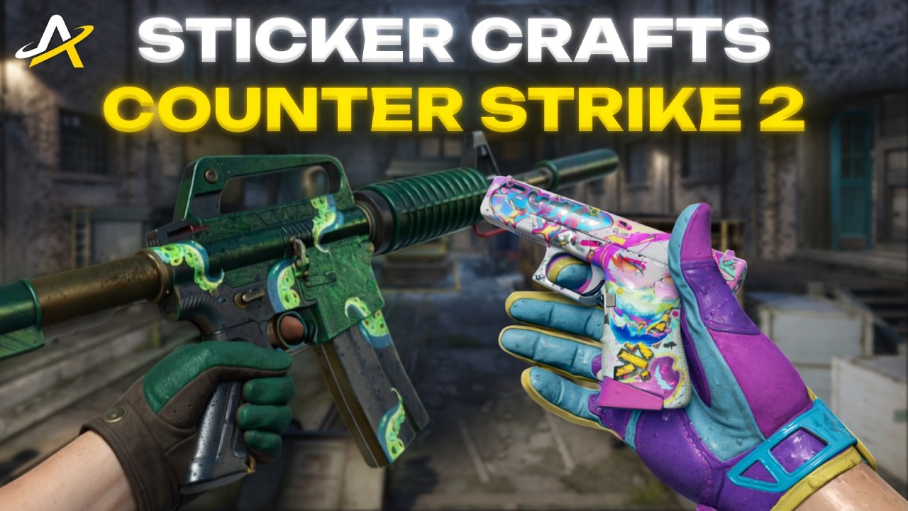 TOП самых красивых STICKER CRAFTS в COUNTER-STRIKE 2