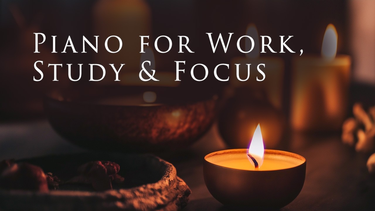 1 Hour of Calming Piano Music with Nature Scenes – Focus & Relaxation | Tranquil Streams