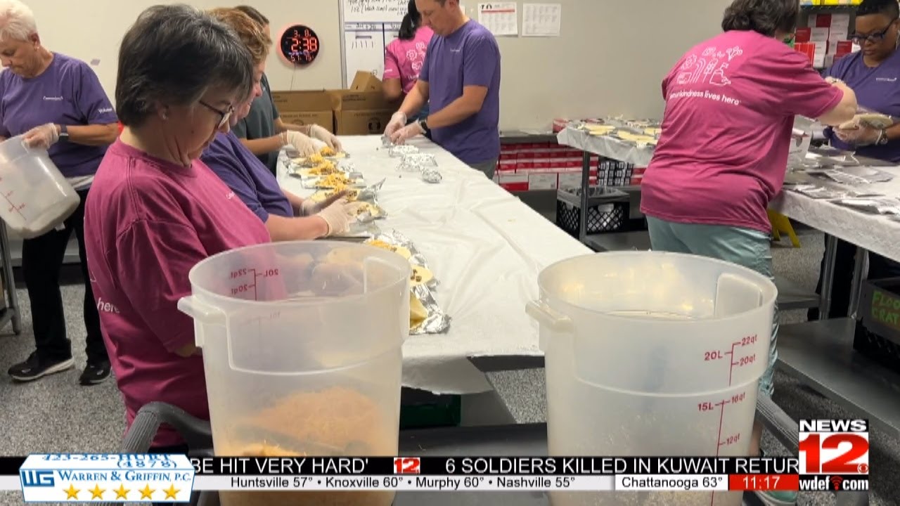 CommonSpirit Health volunteers partner with YMCA to pack meals for children
