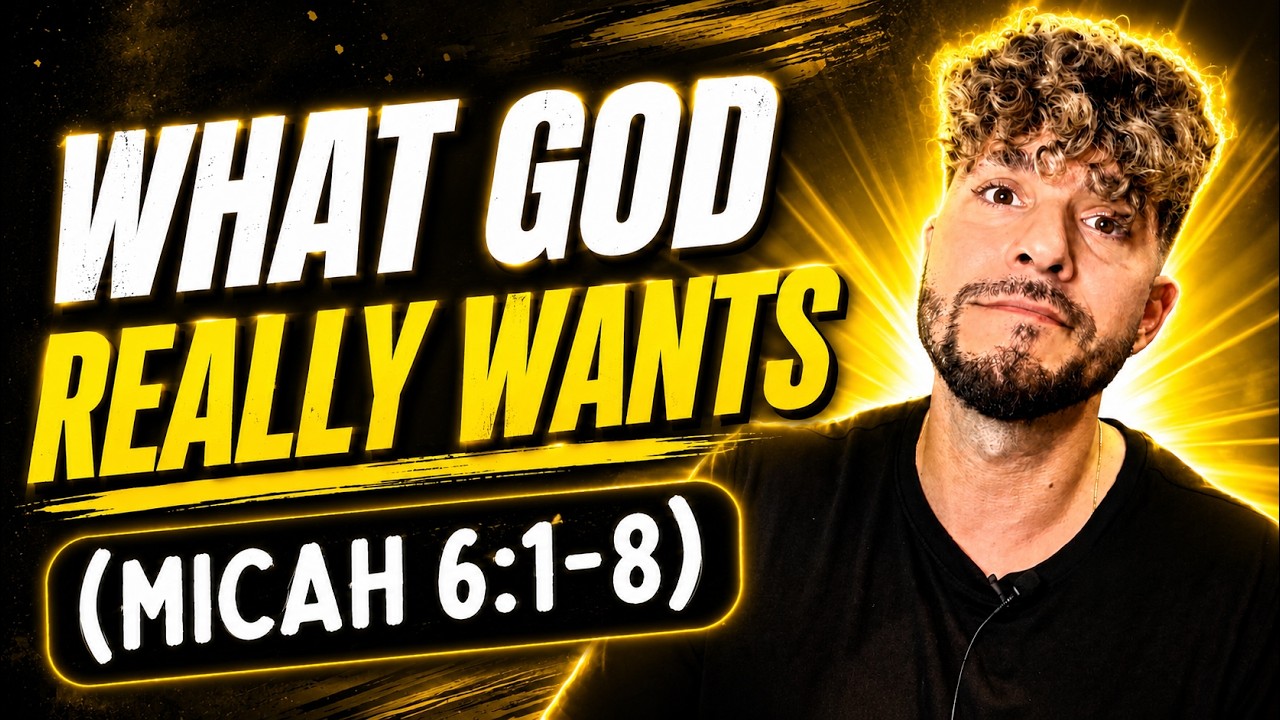 WHAT GOD REALLY WANTS - Micah 6:1-8 | Mini Bible Study