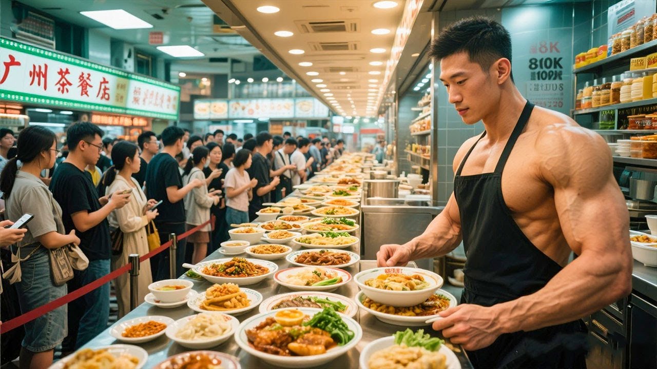 【粤语】广州一家89年历史的老餐馆，每天中午12年准时排起10米长队，凭借15道广式经典名菜，让无数食客疯狂追捧！