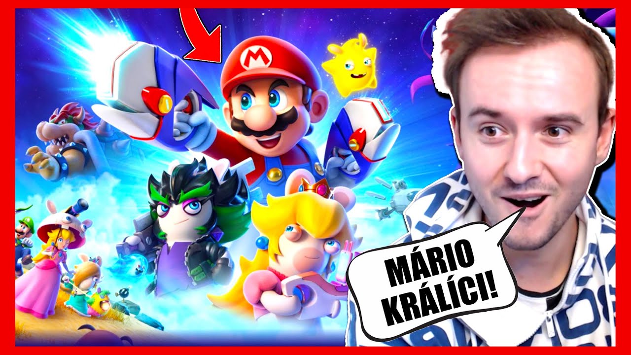 MARIO + KRÁLÍCI=NEJLEPŠÍ KOMBINACE!😂🐰
