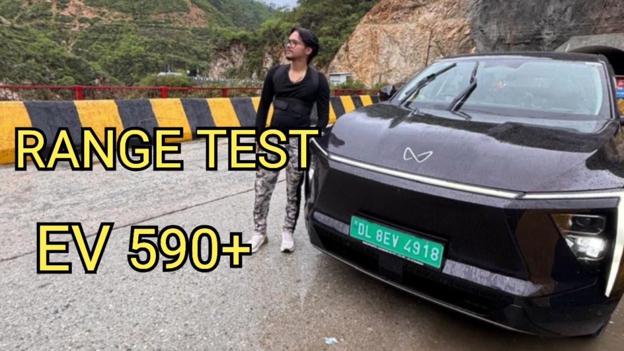 Mahindra XEV 9E Real Range Test - 100% Battery se 0%  break all ranges test records ❤️