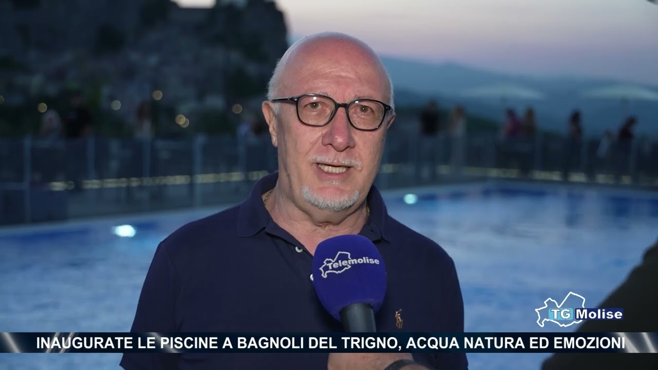 Inaugurate le piscine a Bagnoli del Trigno, acqua natura ed emozioni