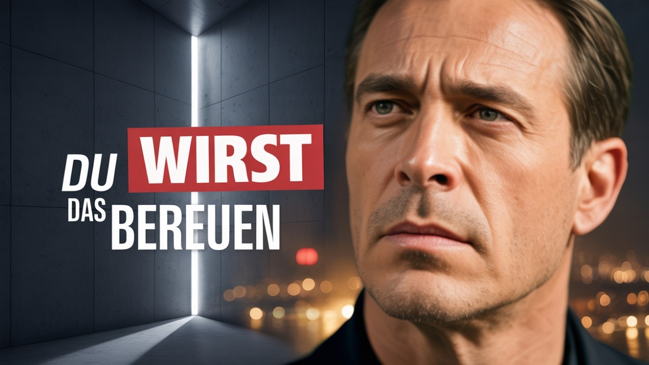 Ich bin 40  Ich habe mein Leben verschwendet  Mach nicht denselben Fehler