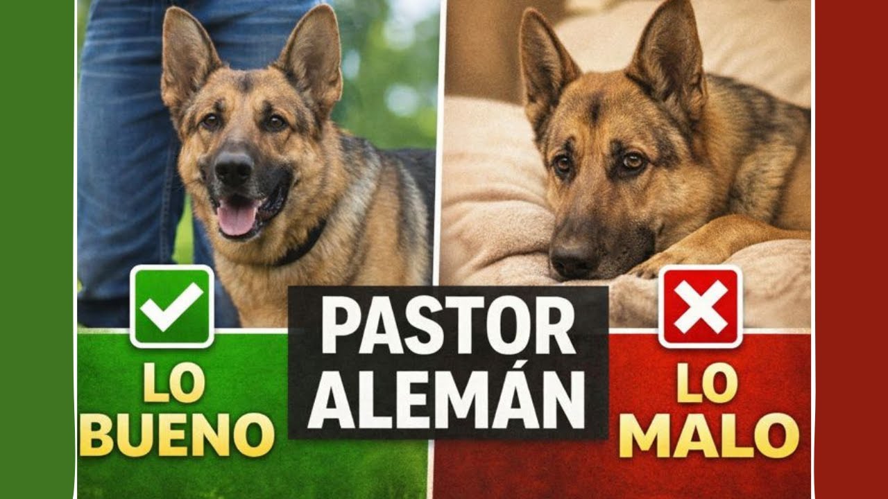 Lo bueno y lo malo del Pastor Alemán | La verdad