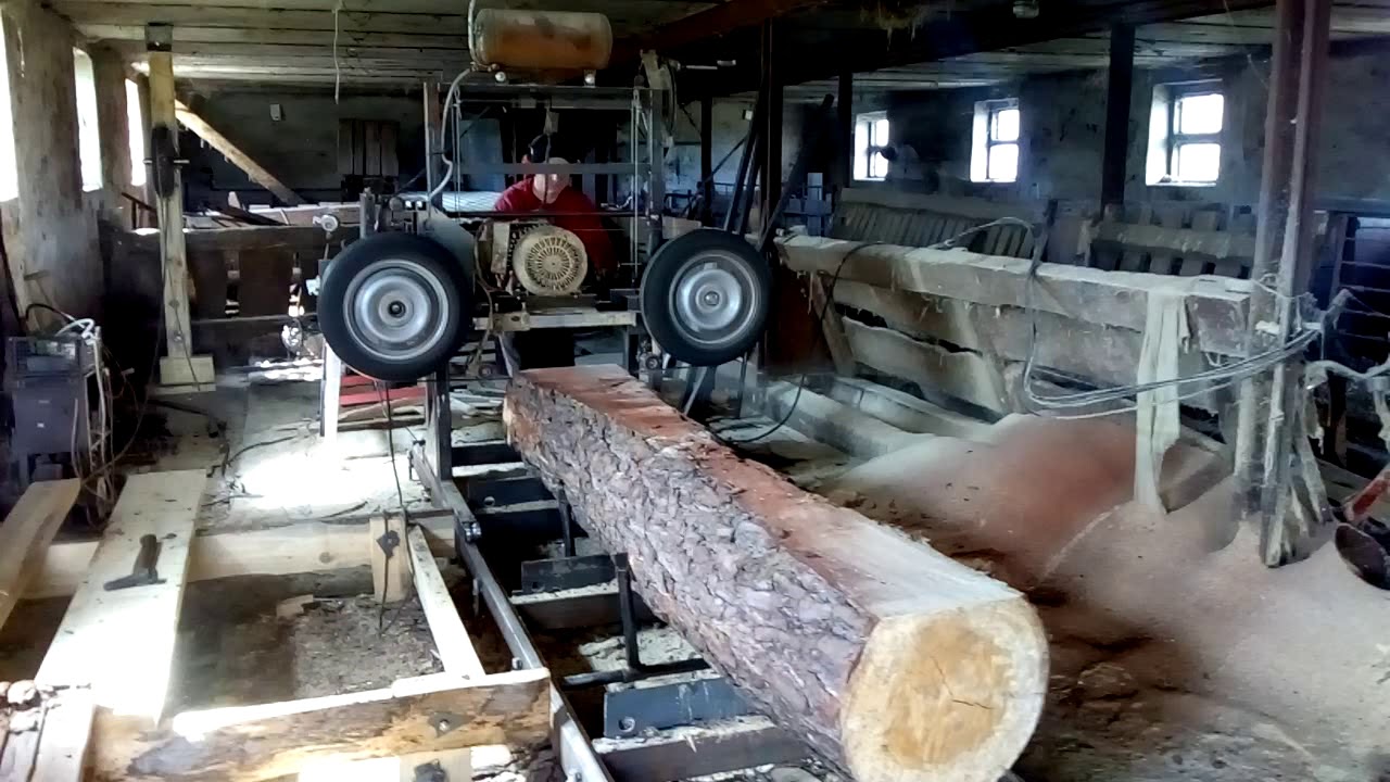 Trak taśmowy własnej roboty.