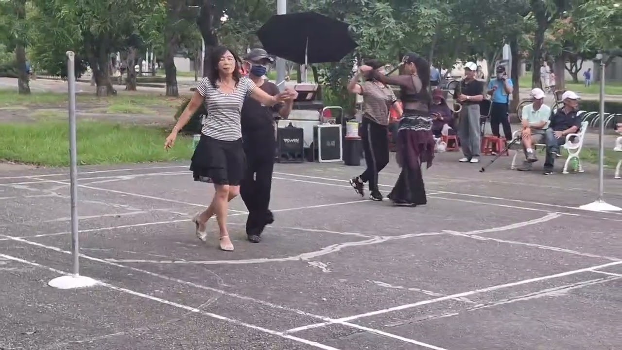 20251011帥榮美嬌衞武營羽毛球場CHA-CHA DANCE !洪朝景監製！🕺 
