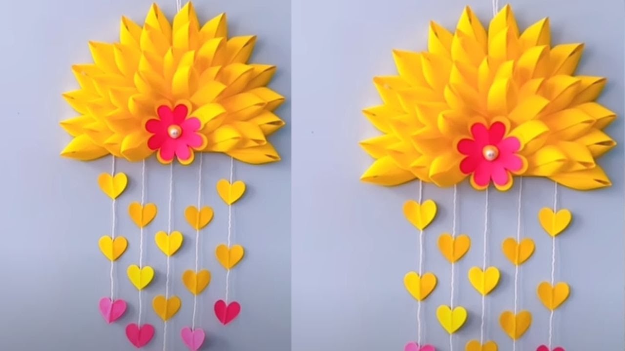 Quick and Easy Flower Wall Hangings
