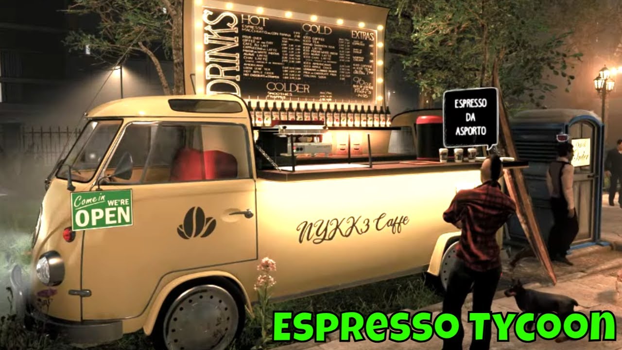 ESPRESSO TYCOON - GIOCO GESTIONALE DI CAFFETTERIA - GAMEPLAY ITA 4K