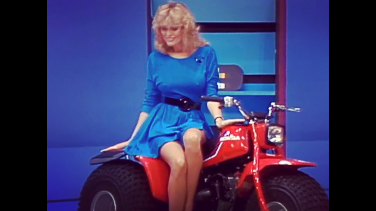 Dian Parkinson in a braless, nipply Blue Dress from 1983