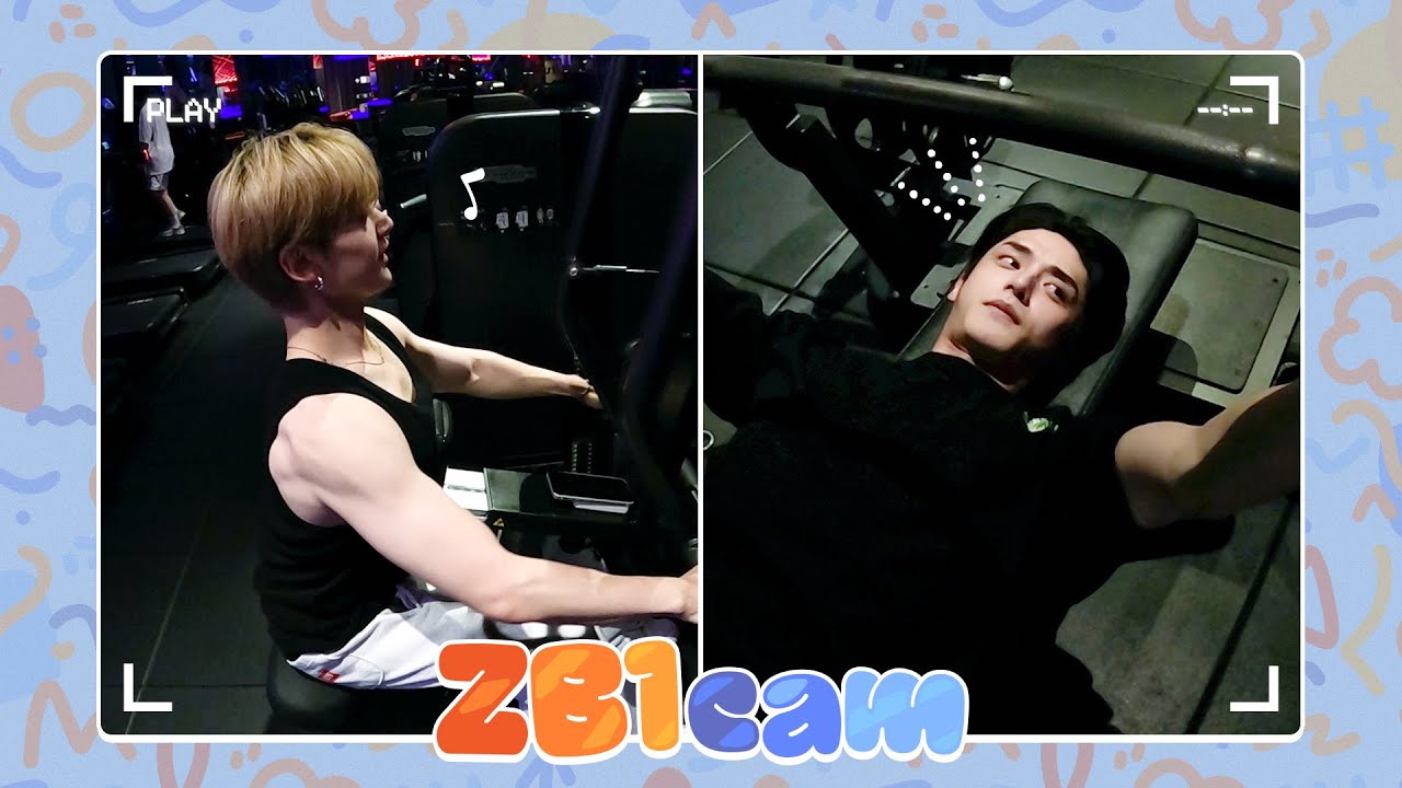[ZB1 CAM] 매튜 VLOG | 매튜 피셜 1등 헬스장 | PT쌤 지웅이 형의 완벽 코칭 | 남사친과 헬스장 데이트