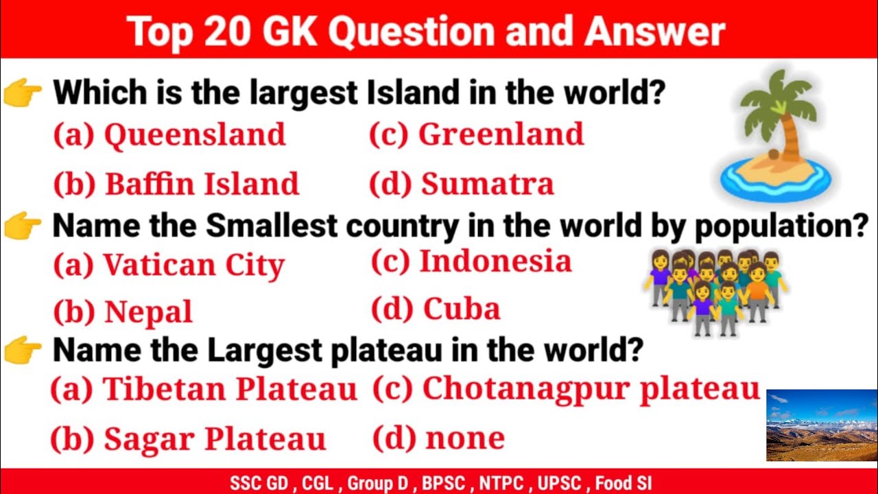 Superlative of World GK | Largest,Tallest, Highest, Smallest in the world | World GK
