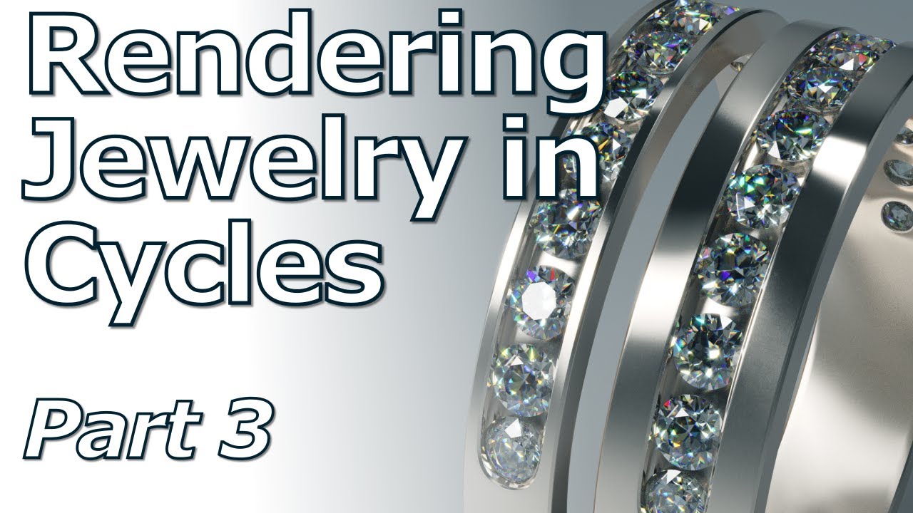 Rendering Jewelry in Blender Cycles | Part 3: Render, Color and Compositing