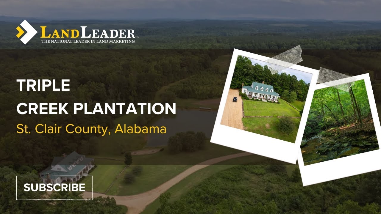 Triple Creek Plantation | St. Clair County, Alabama | New Listing