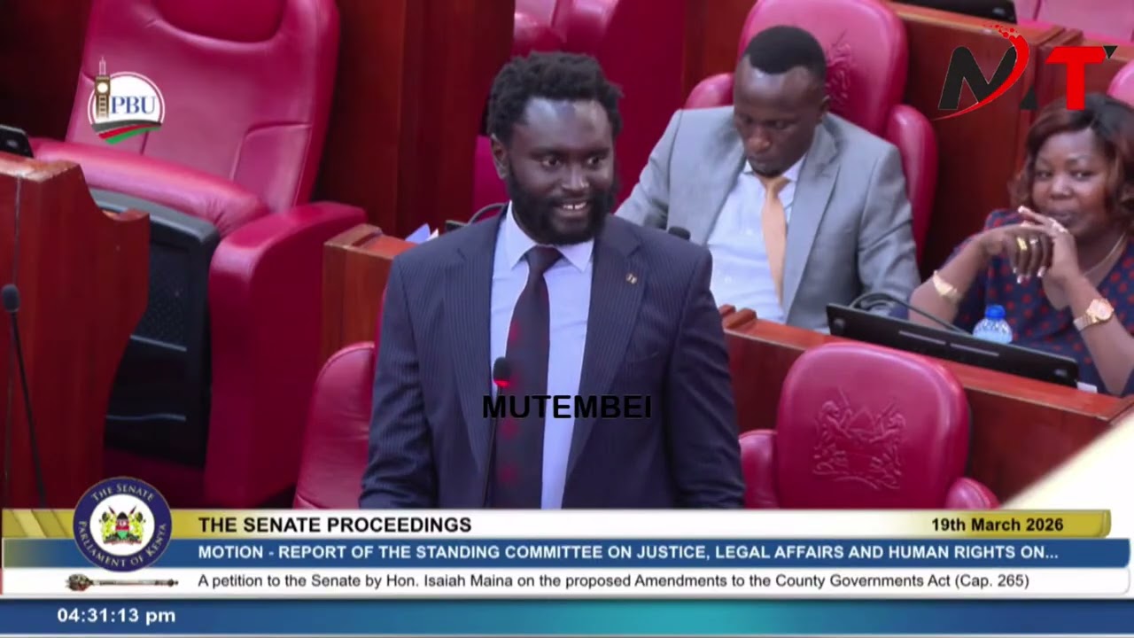 DRAMA! LAUGHTER IN SENATE AS CHERARGEI AND METHU ALMOST CLASH FTER CHERARGEI TOLD METHU HE'S IN UDA!
