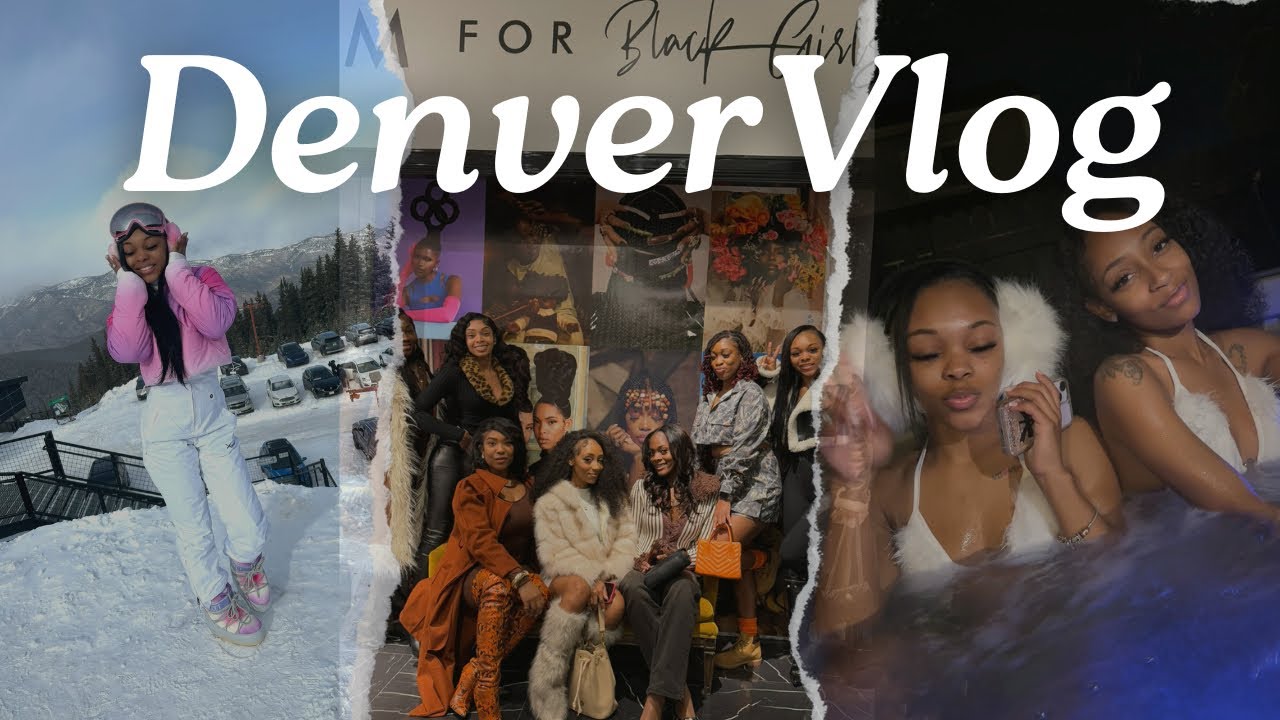 Denver Vlog// Girls Trip, SnowTubing, Ice museum & More