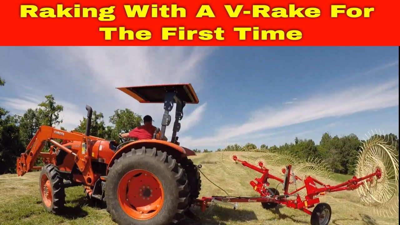 Using The Enorossi Caddy 8 V-Rake For The First Time! #203