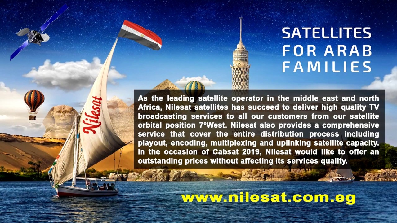 Nilesat Promo Cabsat 2019