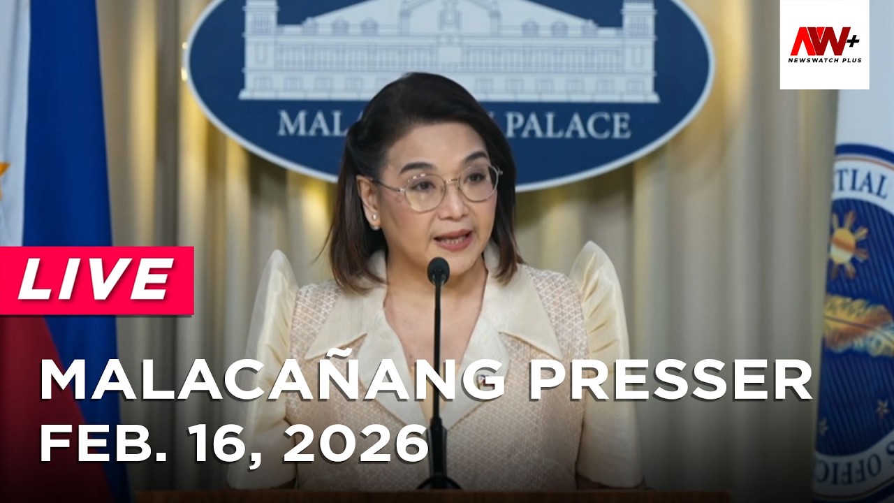 Malacañang nagsasagawa ng press briefing | NewsWatch Live