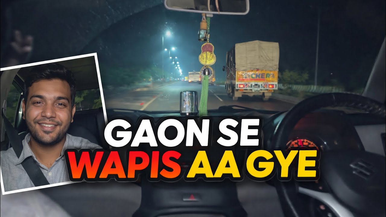 Gaon Se Noida Wapis | Village Life Vlog