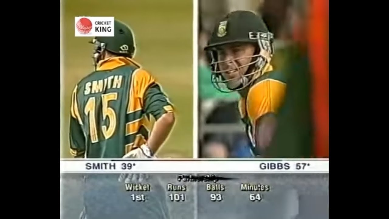 Greame Smith & Gibbs 154 stand help 10 wic won 3rd Odi vs  Bangladesh at Kimberley, 9 Oct 2002