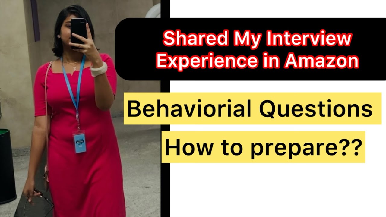 My Interview Experience in Amazon⭐️✨//What is Behavioral Questions//#amazon #interview